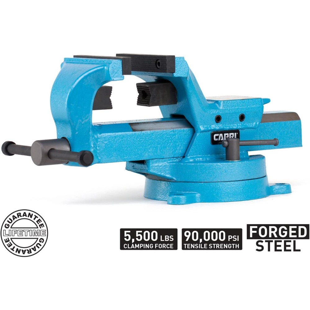 Bench Vise Swivel - Forged Steel Bench Vise 4 inch