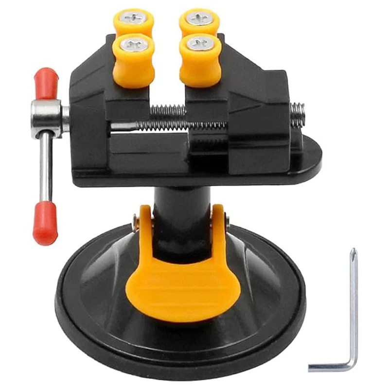 Bench Vise Swivel - Jewelry Vice Vise Stand Rotatable Drill