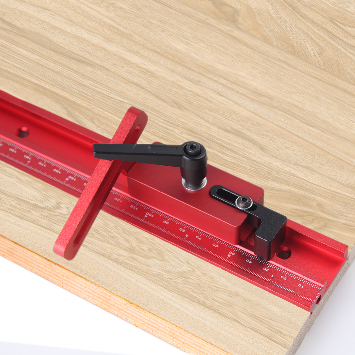 Workshop Measuring Tools - 45Type T-Track Metric and Inch+ Limiter