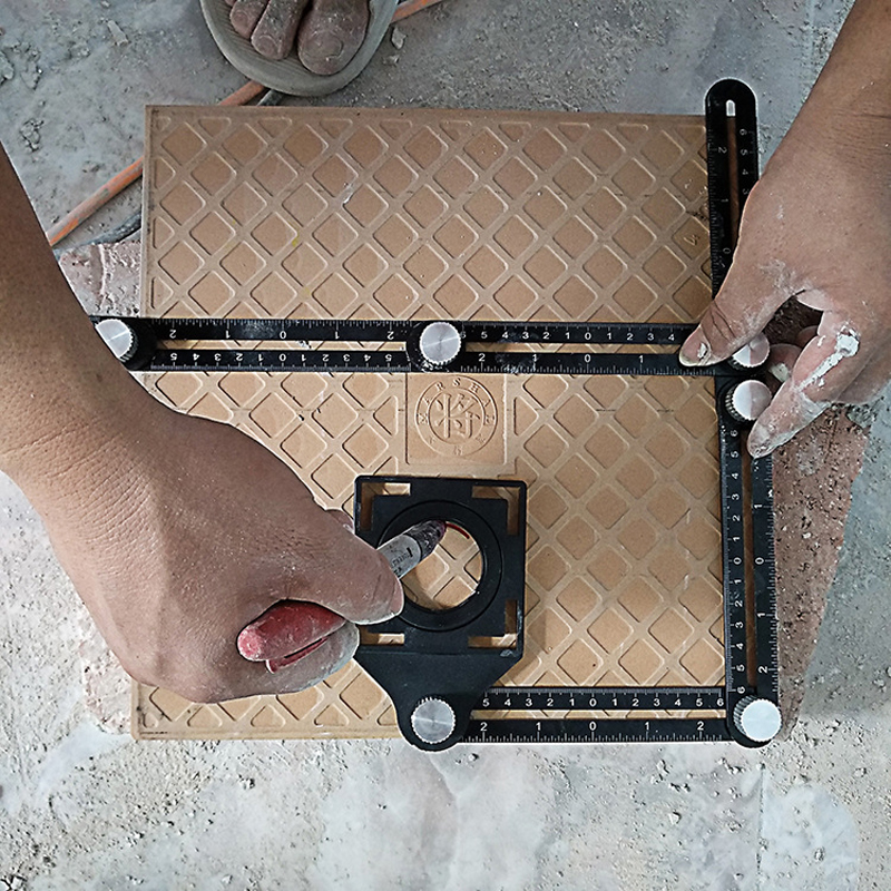 Workshop Measuring Tools - Construction Tools Multi Angle Measuring Ruler