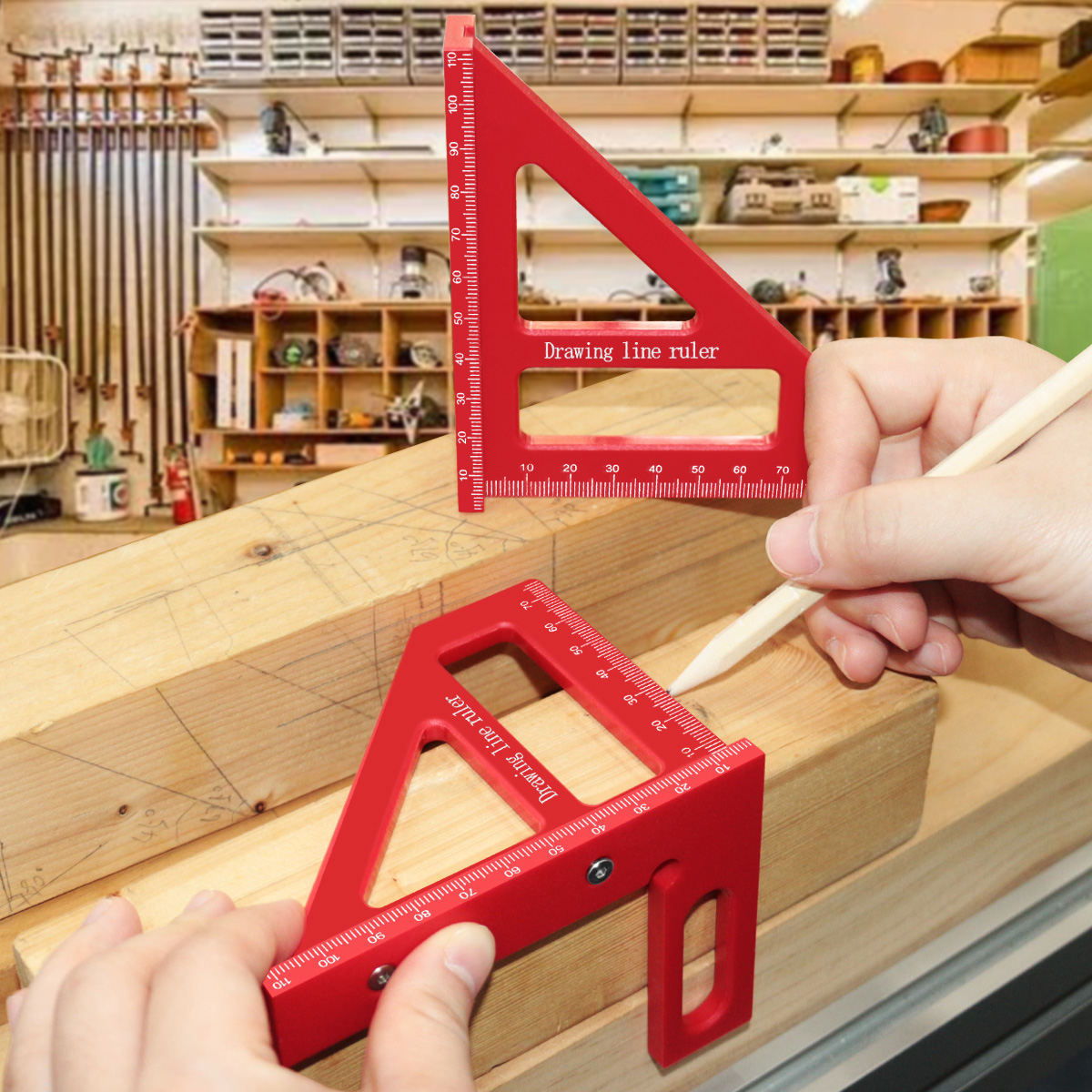 45°/90° Multi-Angle Plastic St - đánh giá và giá Workshop Measuring Tools