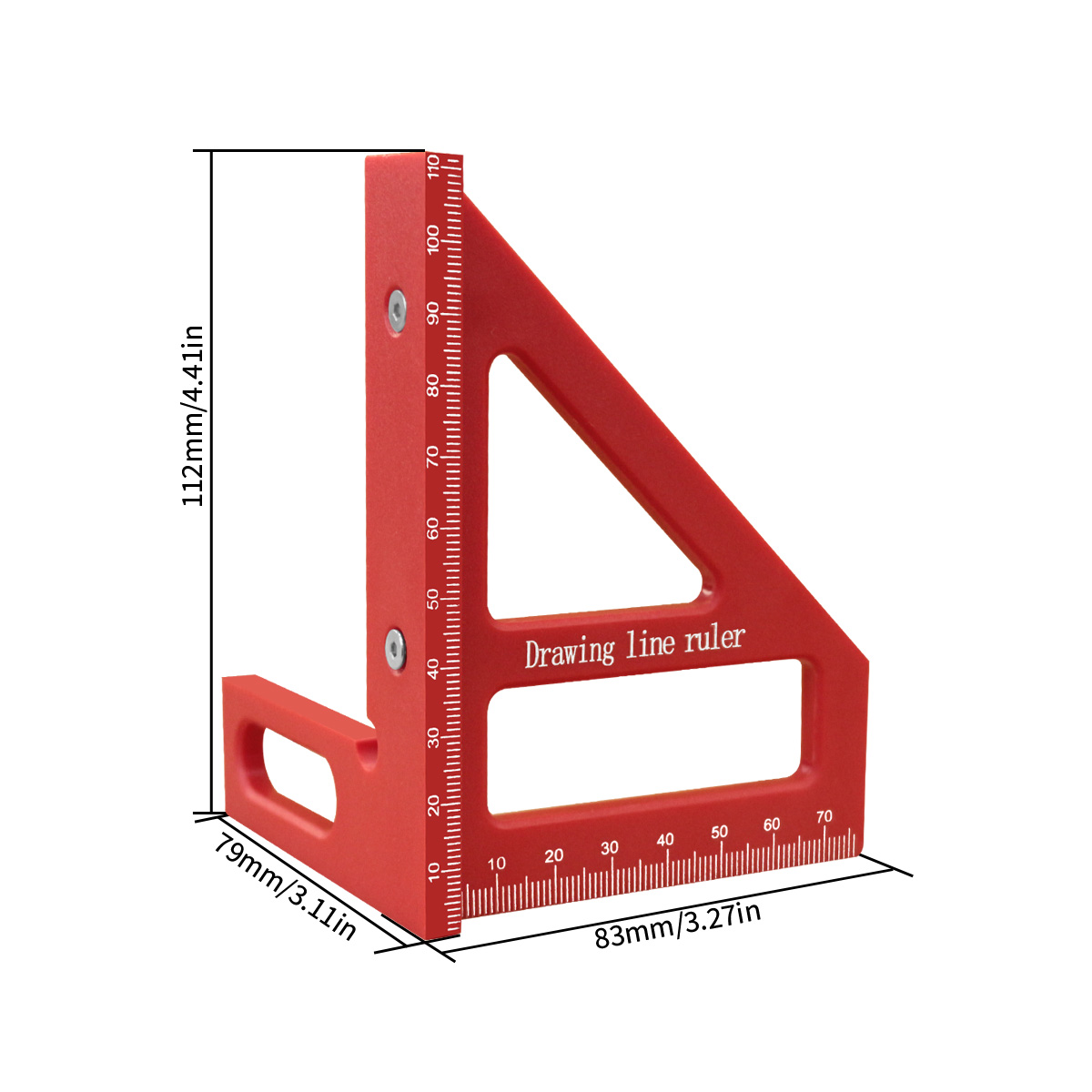 45°/90° Multi-Angle Plastic St - đánh giá và giá Workshop Measuring Tools