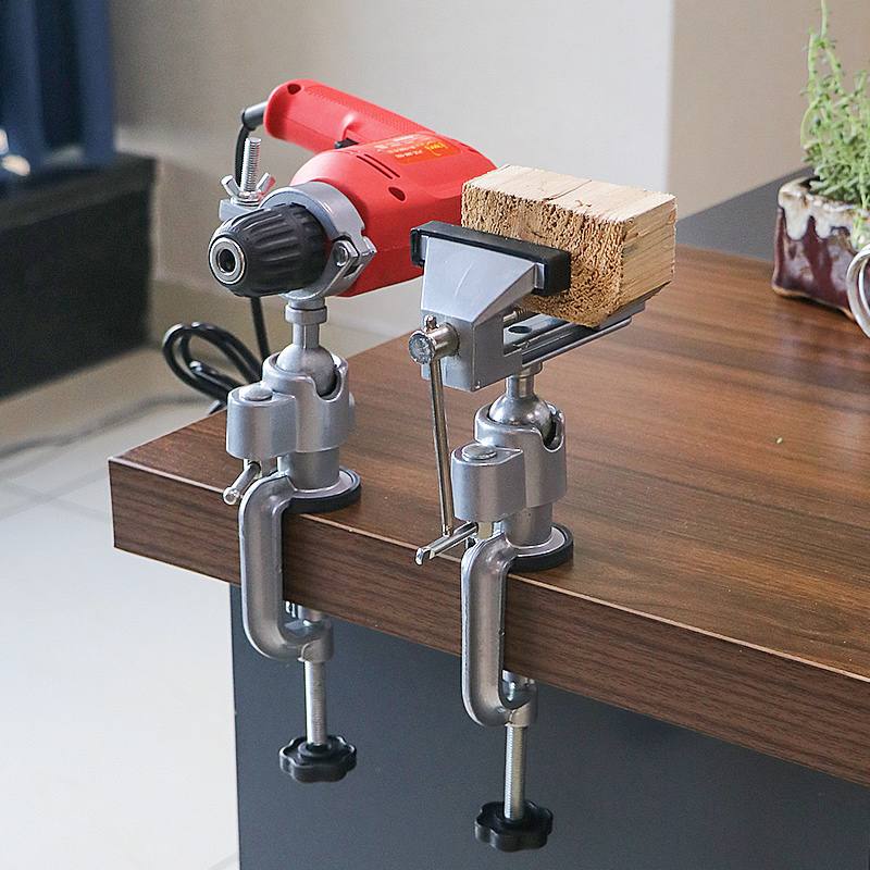 360 Degree Universal Aluminum  - đánh giá và giá Bench Vise Swivel