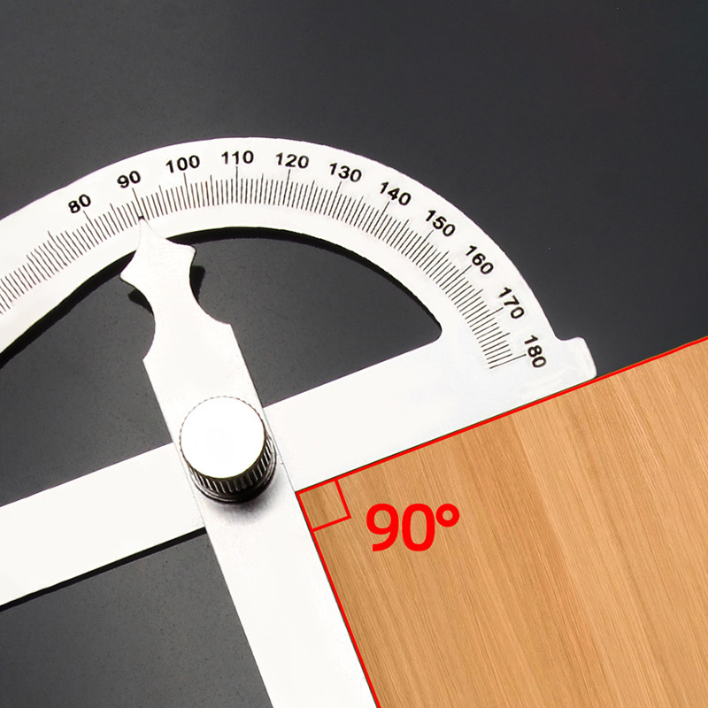 180 Degree Protractor Metal An - đánh giá và giá Workshop Measuring Tools