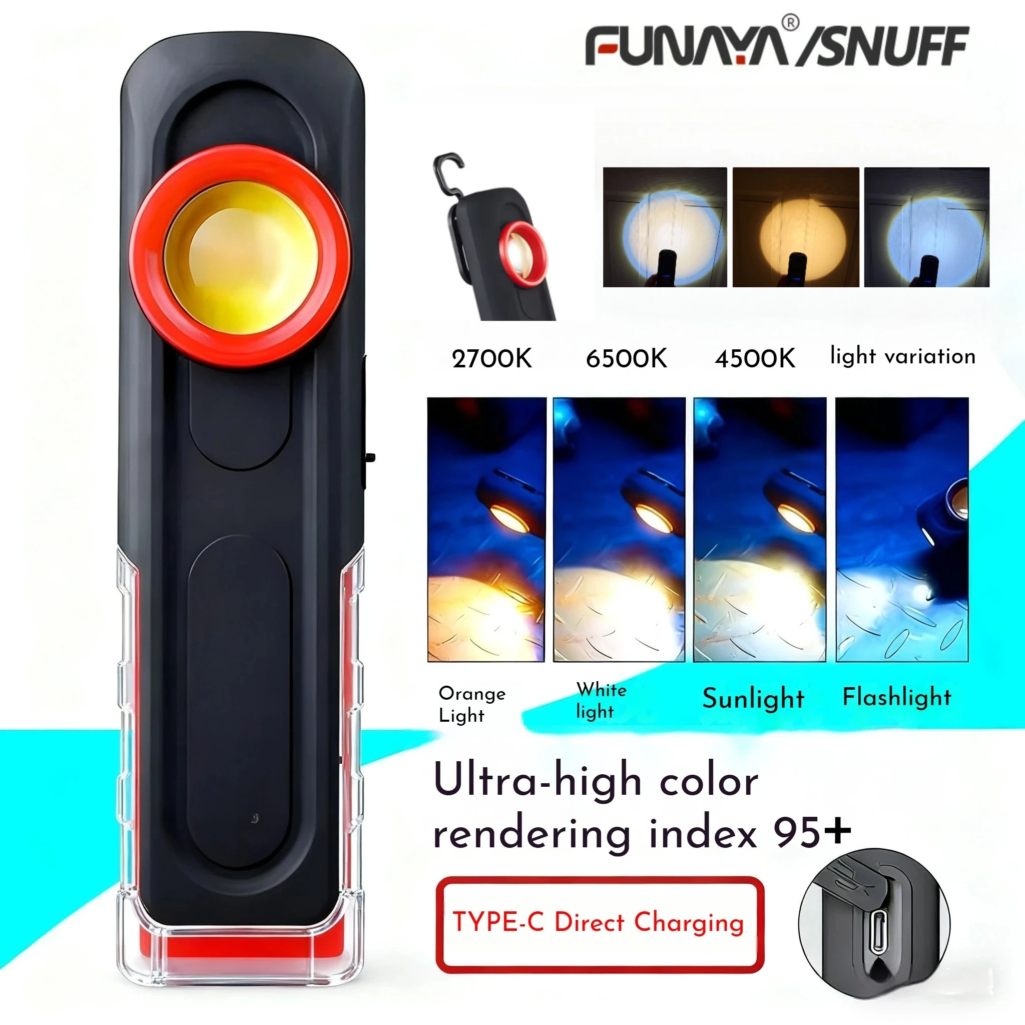 FUNAYA Portable Flashlight Car - đánh giá và giá Tool Workshop
