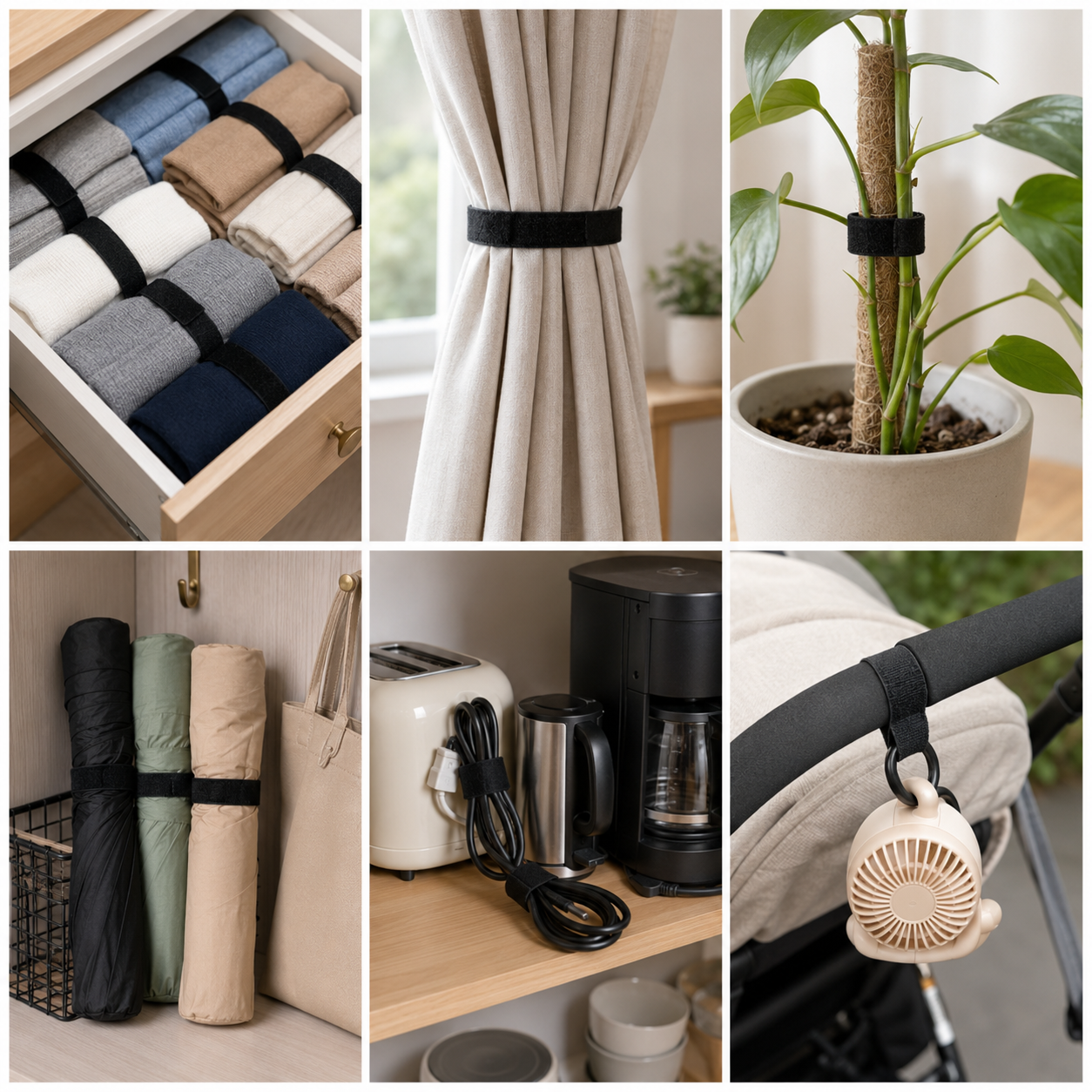 Velcros Straps Reusable Organi - đánh giá và giá Workshop Tools Center