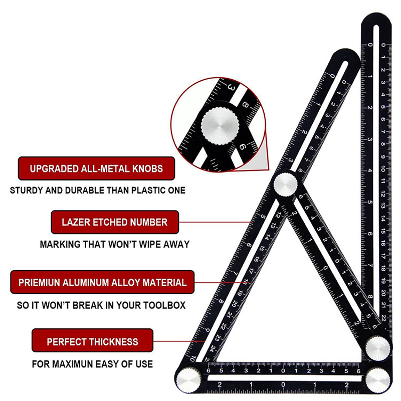 Construction Tools Multi Angle - đánh giá và giá Workshop Measuring Tools