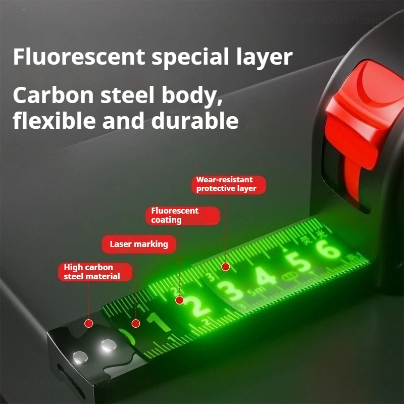 DELIXI Fluorescent Tape Measur - đánh giá và giá Workshop Measuring Tools
