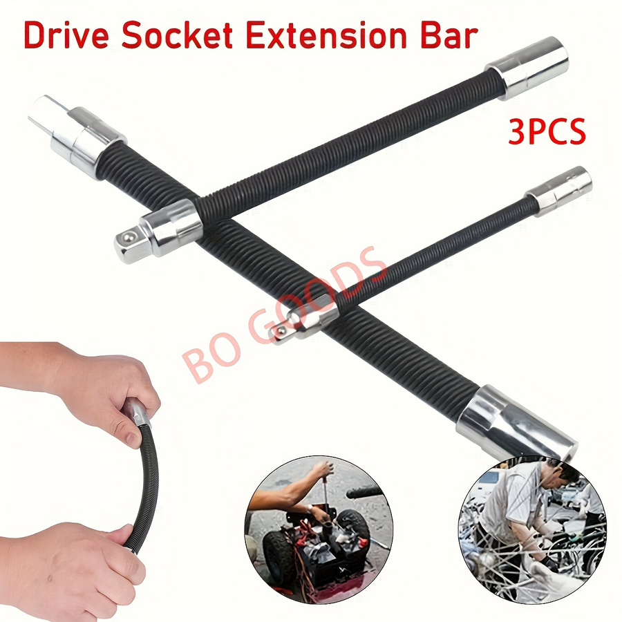 3pcs Impact Socket & Flexible  - đánh giá và giá Tool Workshop