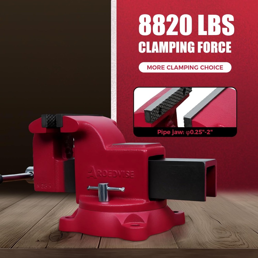 Heavy Duty Bench Vise 360 Degr - đánh giá và giá Bench Vise Swivel
