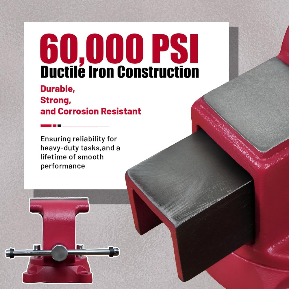 Heavy Duty Bench Vise 360 Degr - đánh giá và giá Bench Vise Swivel