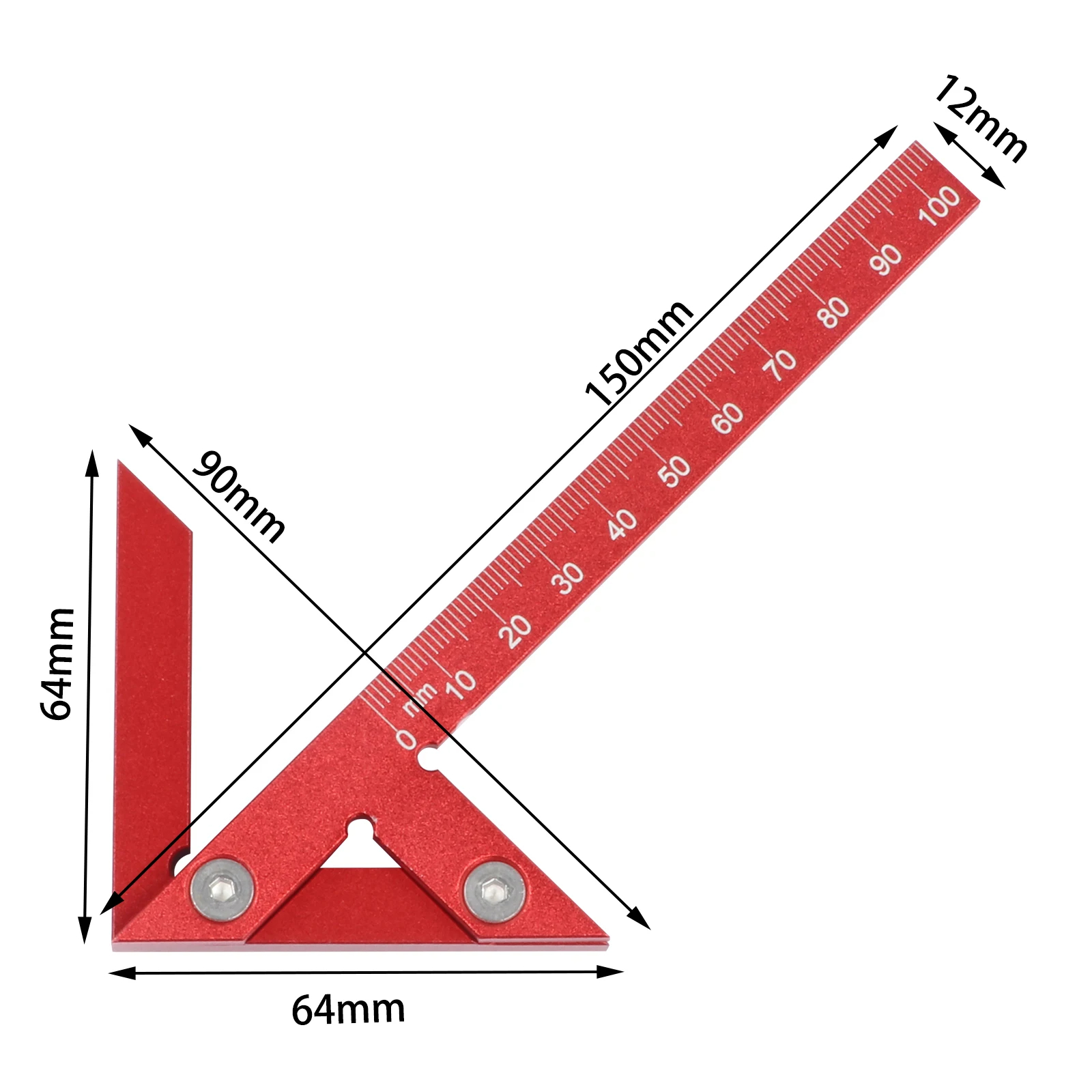 Center Finder Woodworking Squa - đánh giá và giá Workshop Measuring Tools