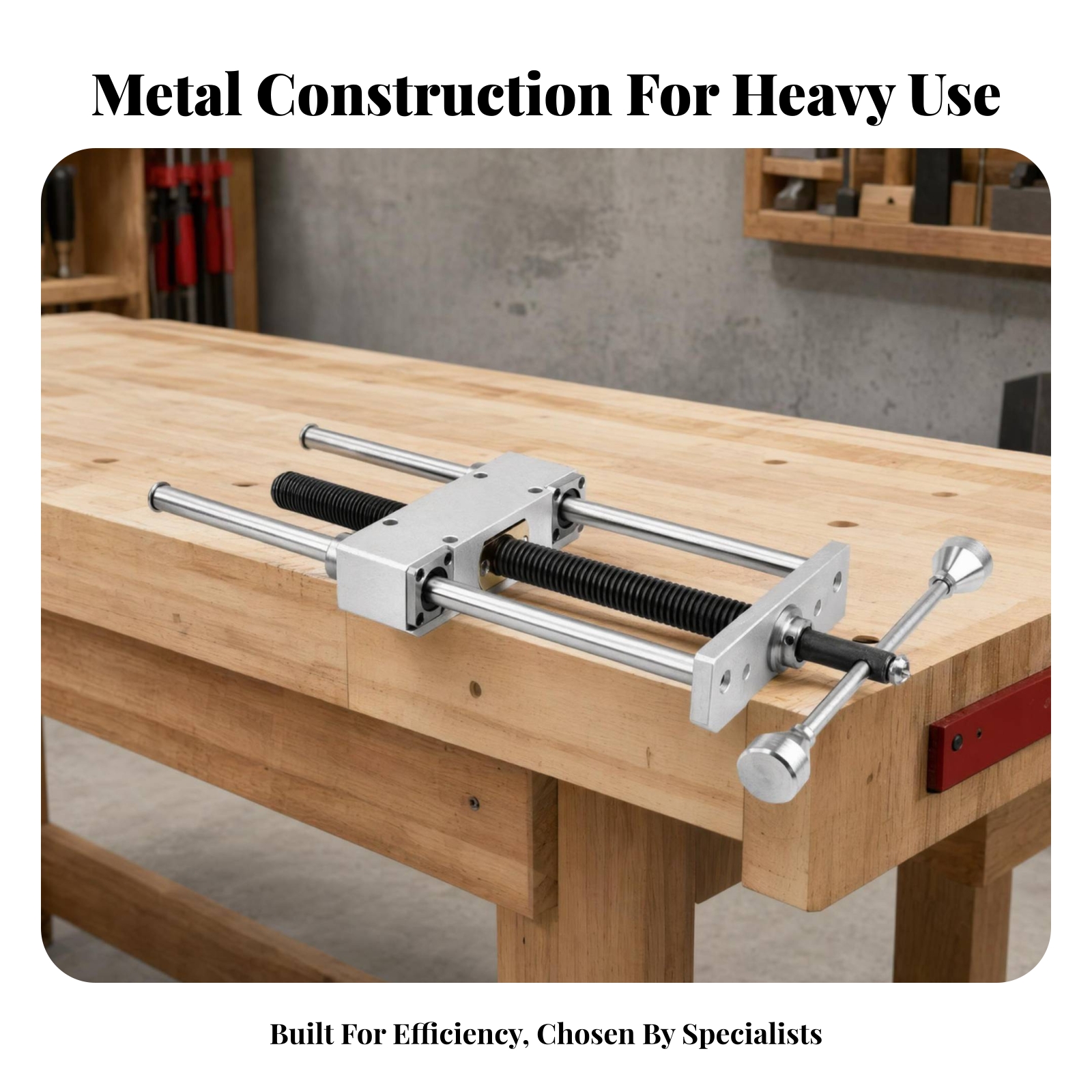 Woodworking Bench Vise Paralle - đánh giá và giá Bench Vise Swivel